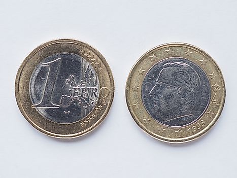 1 Euro coin from Belgium