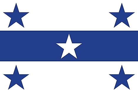 Flag of the Gambier Islands