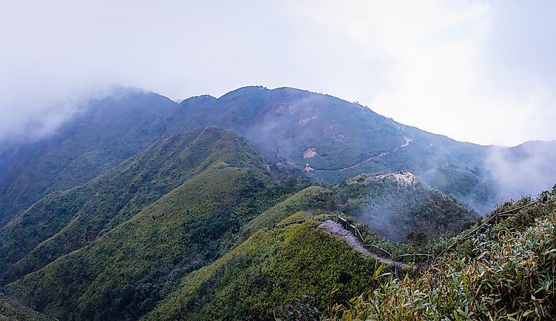 Highest Mountains In Vietnam