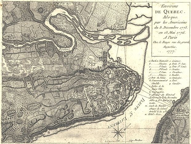 Battle of Quebec - The American Revolutionary War