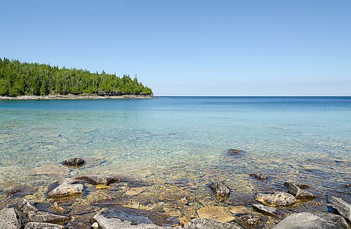 #4 Lake Huron - 59,596 Square Kilometers