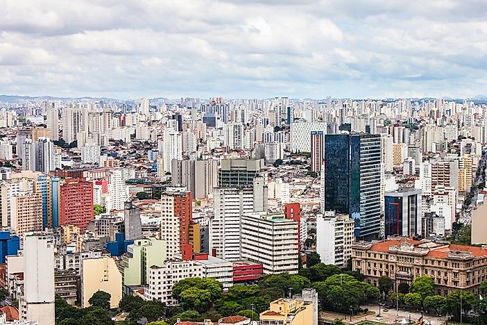Largest Cities In South America