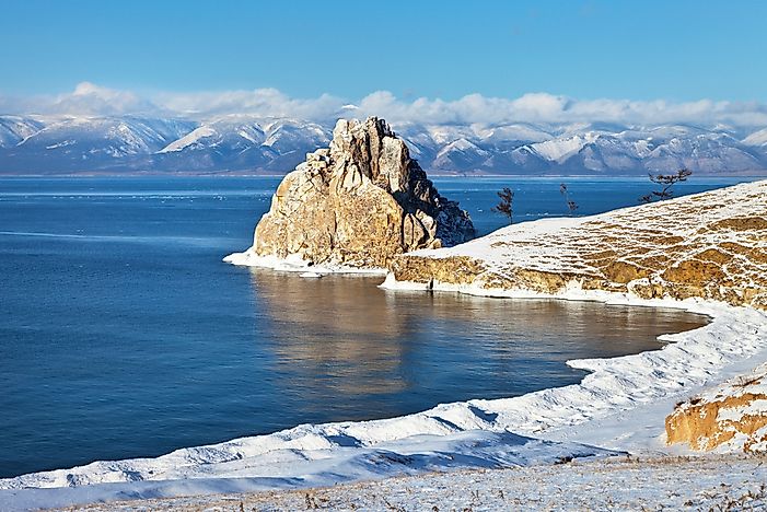 #7 Lake Baikal - 31,500 Square Kilometers