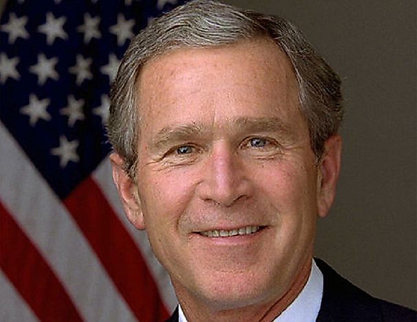 #10 George W. Bush