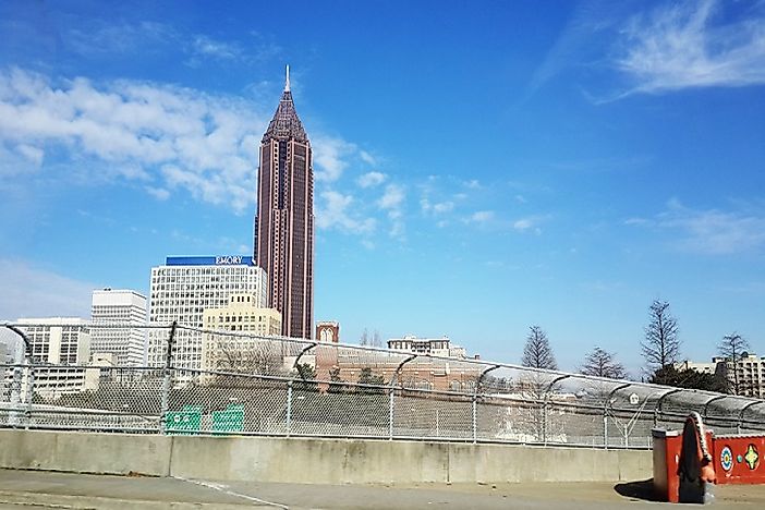#10 Bank of America Plaza, Atlanta - 1,023 Feet