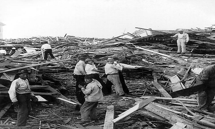#3 Galveston Hurricane,1900 -
