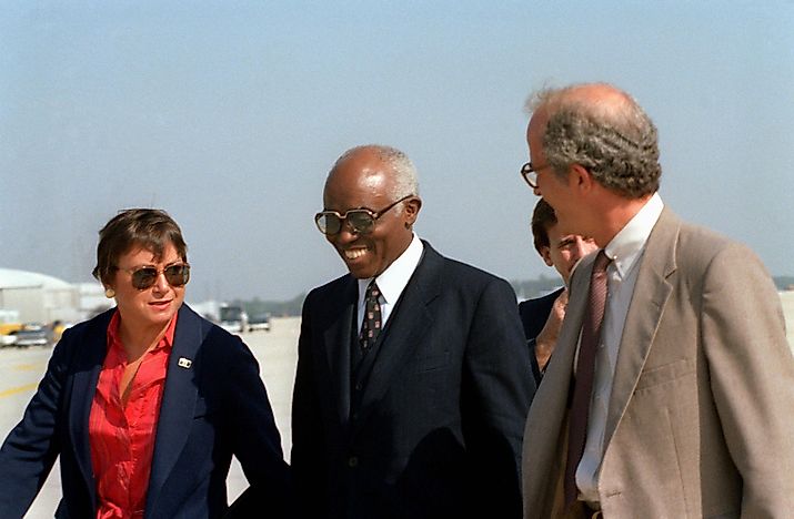 Aristides Pereira, President of Cape Verde - World Leaders in History