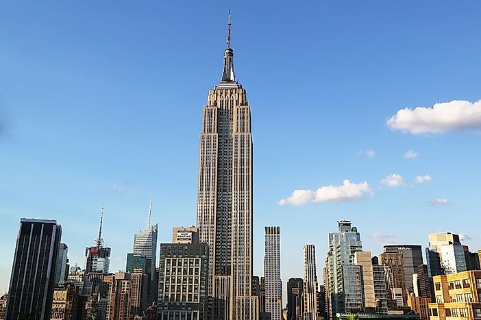 #4 Empire State Building, New York City - 1,250 Feet