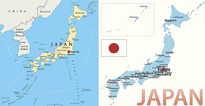 Outline Maps Of Japan And Pacific Islands 92