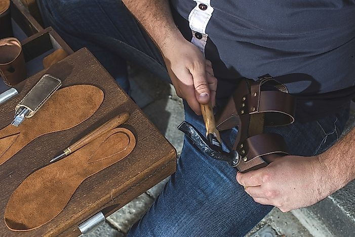 leather for shoes making