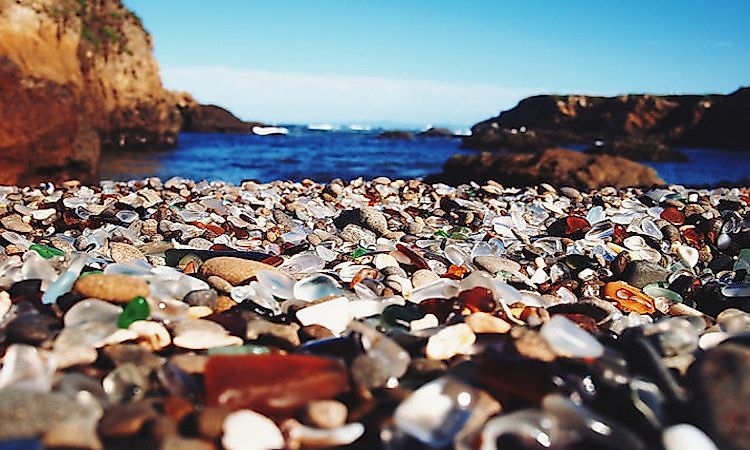 #7 Glass Beach, California -