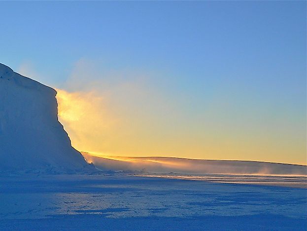 #1 Antarctica - 5,500,000 Square Miles