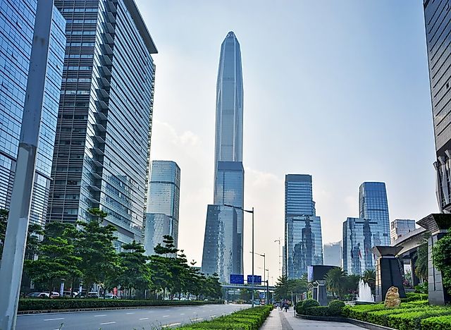 #2 Shanghai Tower, China - 2073 Feet 