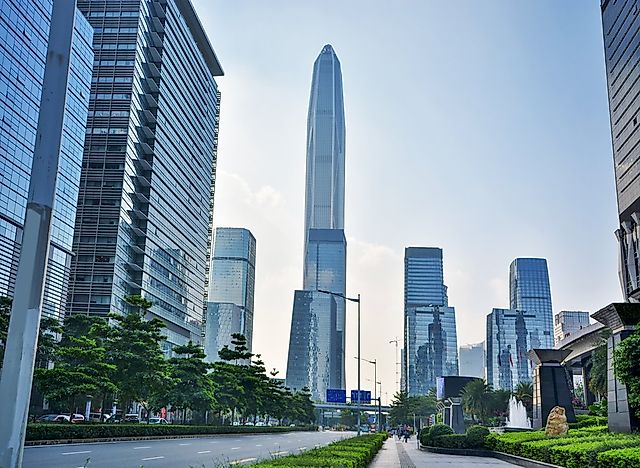 #2 Shanghai Tower, China - 2073 Feet
