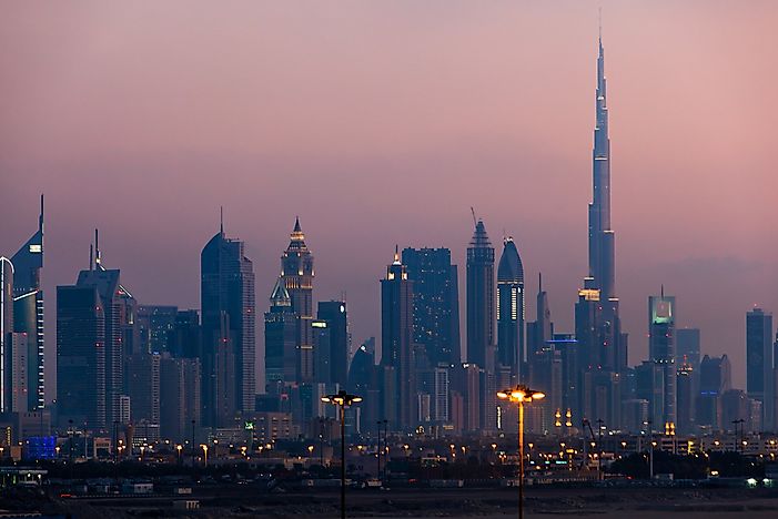 #1 Burj Khalifa, United Arab Emirates - 2717 Feet 