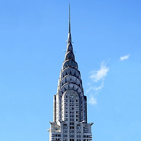 #8 Chrysler Building, New York City - 1,046 Feet