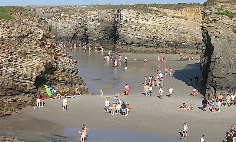 #1 Beach of the Cathedrals, Spain -