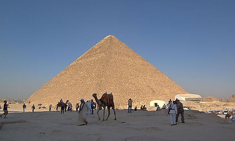 #1 Great Pyramid of Giza (Honorary Candidate) - Completed c. 2560 BC