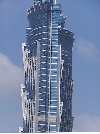 #1 JW Marriott Marquis Dubai Towers, United Arab Emirates - 1,166 Feet
