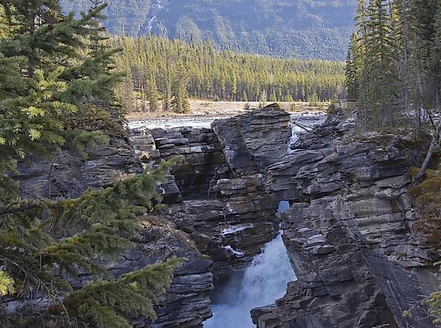 Athabasca Falls, Canada - Unique Places around the World