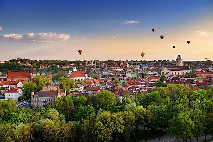 Vilnius, Lithuania. Vilnius, Lithuania.