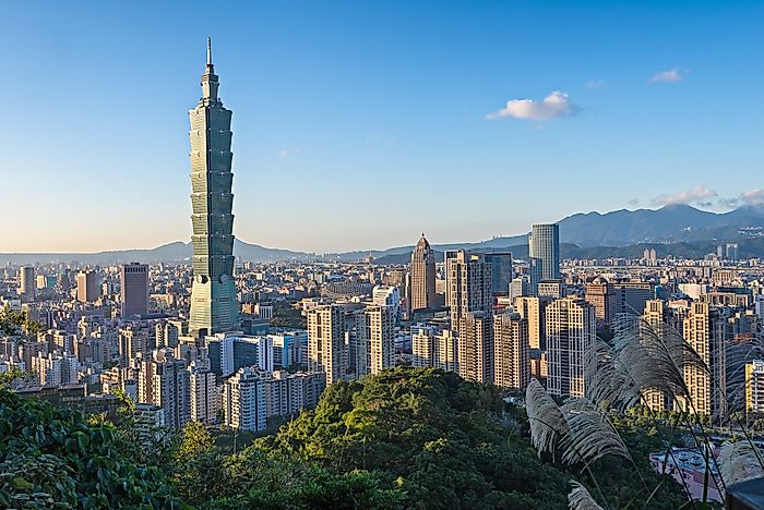 #8 Tapei 101, Taiwan - 1667 feet