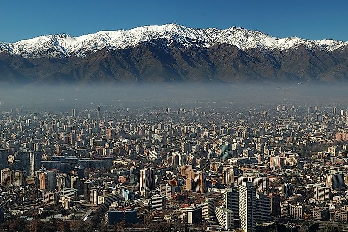The Biggest Cities In Chile - WorldAtlas.com