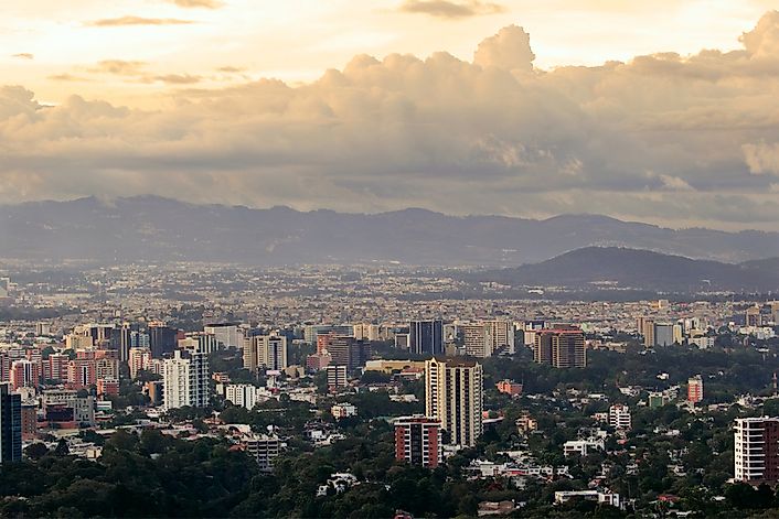 Major Cities of Central America