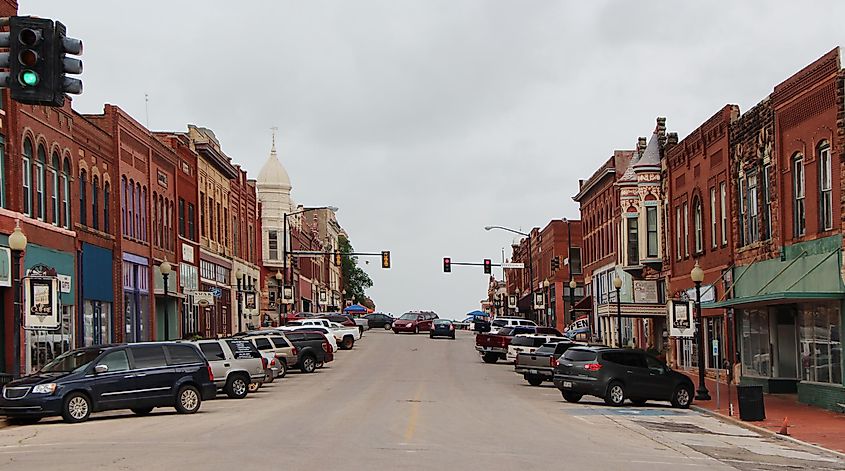 Guthrie Historic District, Guthrie, Oklahoma.