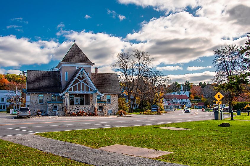 The quaint town of Ephraim, Wisconsin