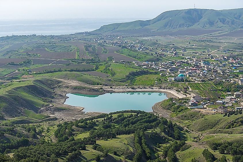 Landscape of the Crimean Peninsula.