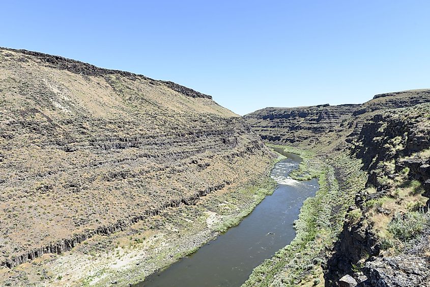 The Wild and Scenic Owyhee River above Rome, Oregon