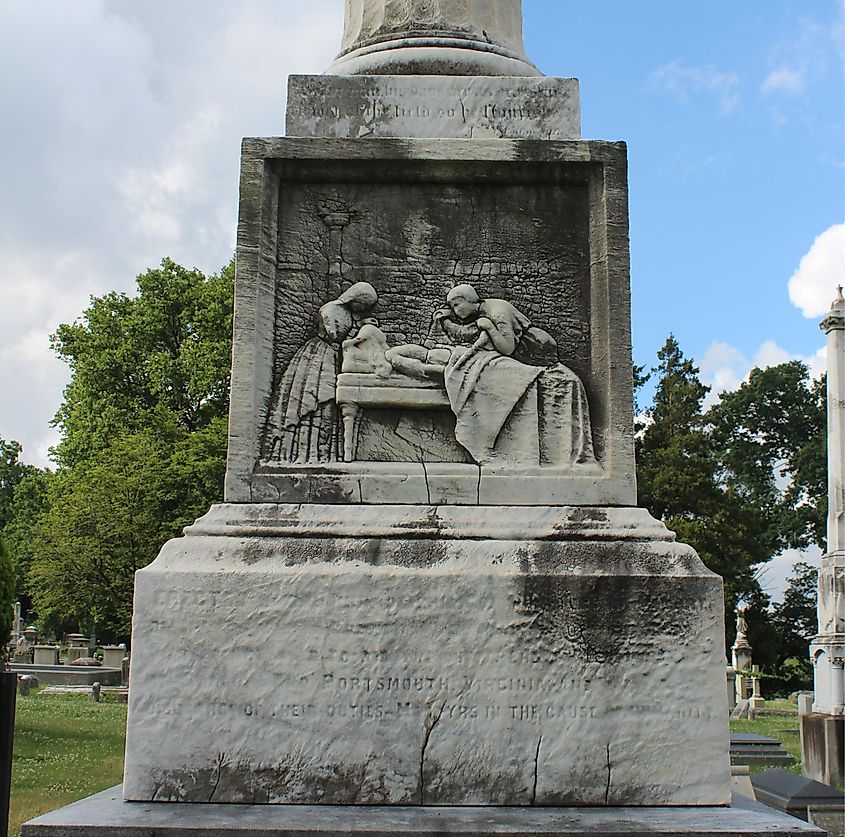Yellow Fever Memorial in Laurel Hill Cemetery