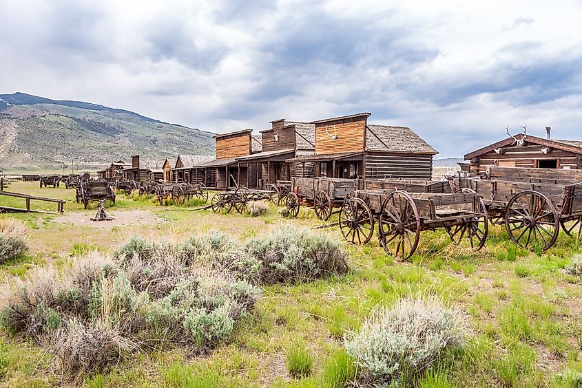 The historical town of Cody, Wyoming