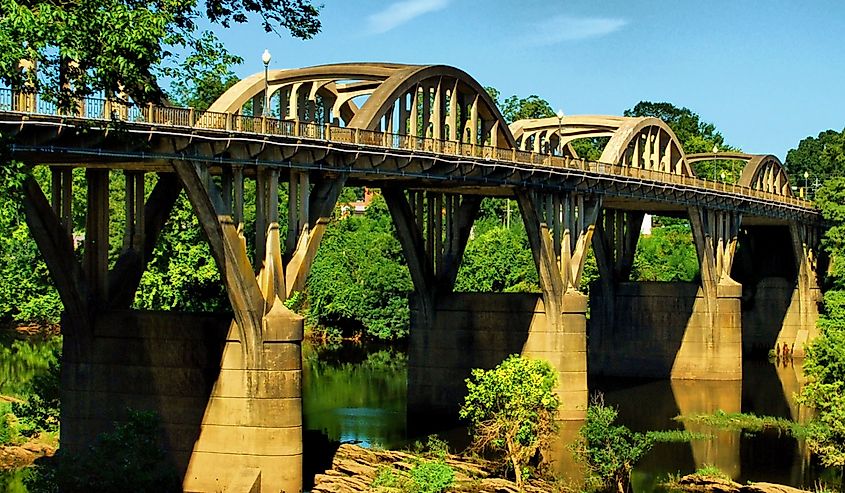 Bridge over the Coosa River in Wetumpka, Alabama, The Bridge
