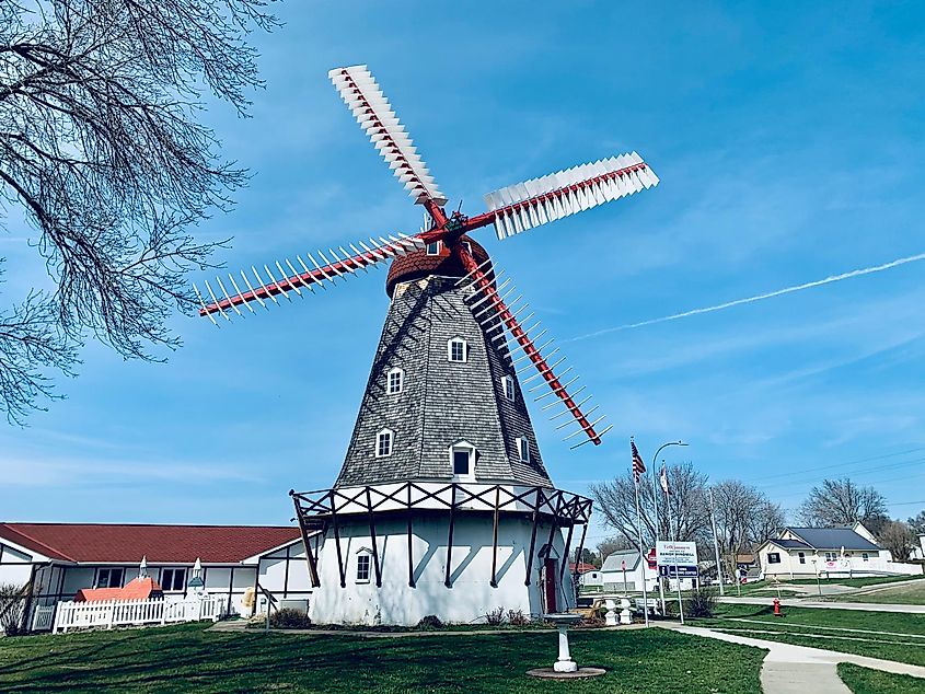 Danish Windmill Museum in Elk Horn, Iowa.