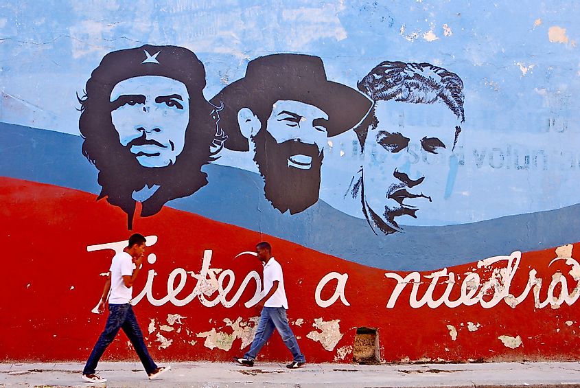 Wall Painting in Havana