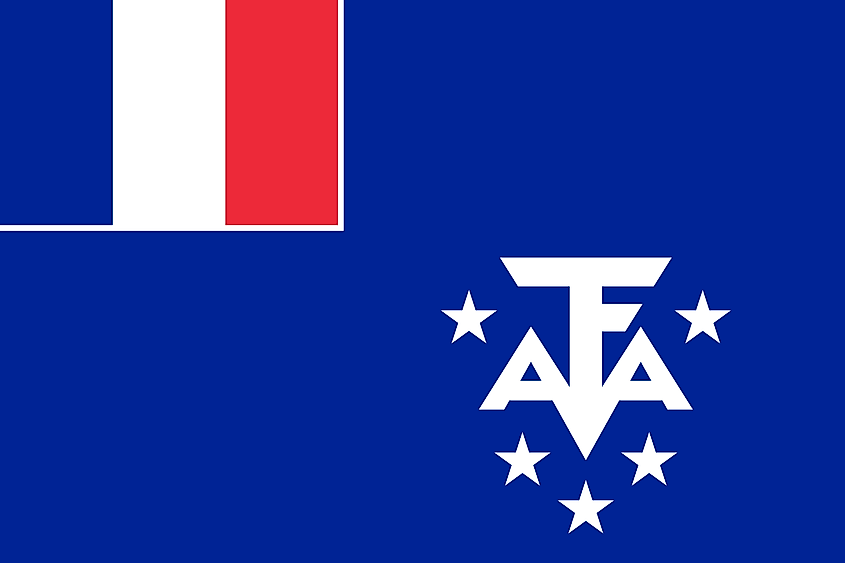 Flag of Ile Saint-Paul, or St. Paul Island