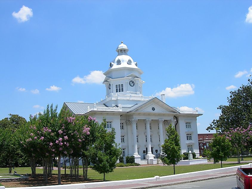 Colquitt County Court House in Moultrie, Georgia