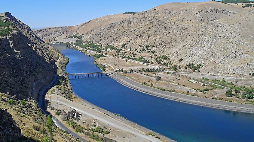 Euphrates River in Turkey