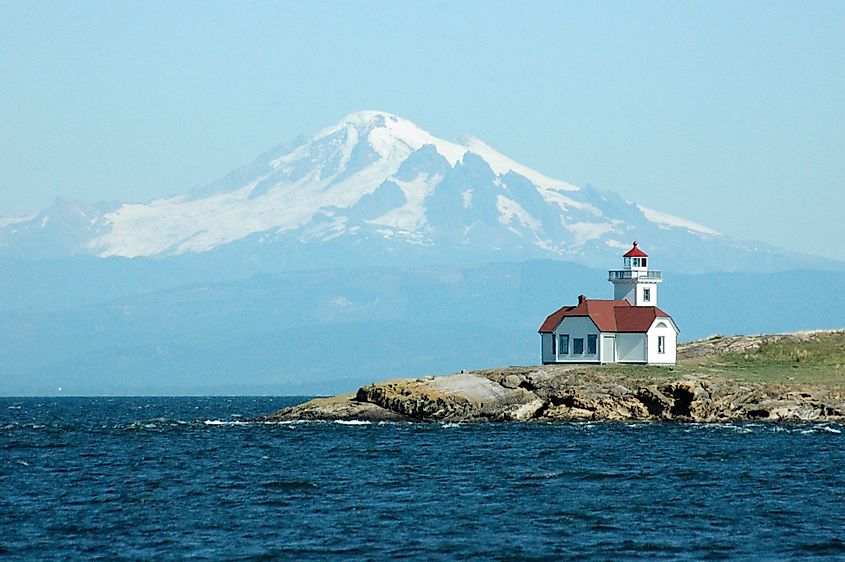 Patos Island Lighthouse, San Juan Islands, Washington