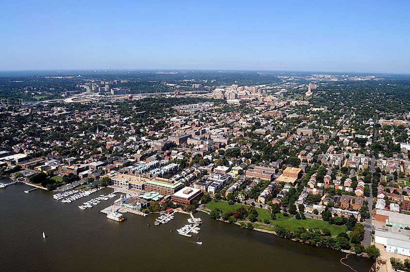 Alexandria, Virginia, on the Potomac River