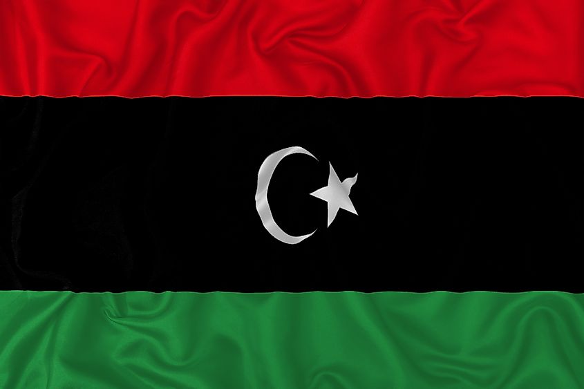 National flag of Libya