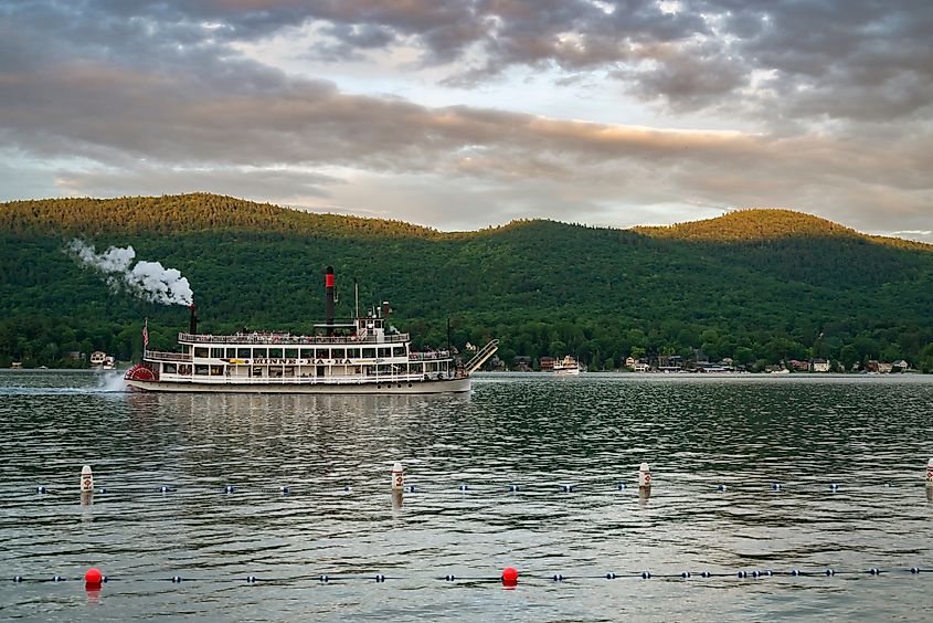 Spectacular Lake George in New York.