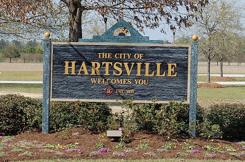 Hartsville, South Carolina.