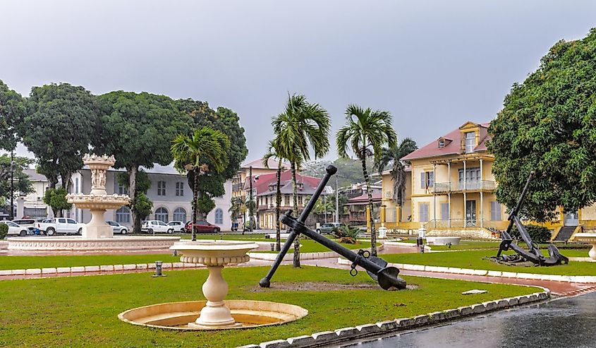 Museum Departmental Franconie in Cayenne, French Guiana.