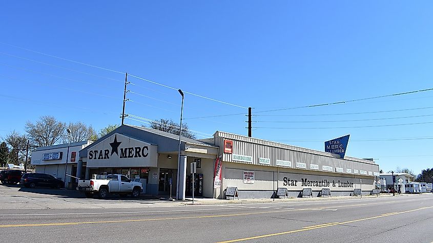 Star Mercantile & Lumber Company began in 1908 in Star, Idaho.