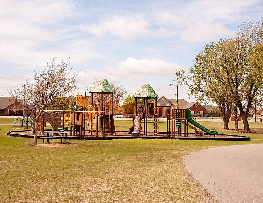 Rader Park Playground, Weatherford, Oklahoma