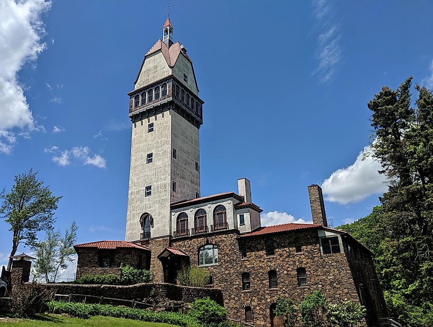 Heublein Tower in Avon, Connecticut.