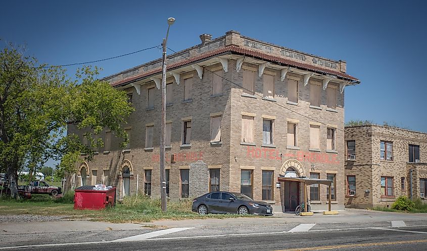 Hotel Brendle, Robstown, built-in 1914 Credit: Renelibrary 